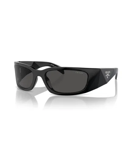Prada Symbole Butterfly Women's Sunglasses, Pr A14s In Black