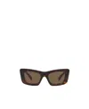 Prada Cat-eye Frame Sunglasses Sunglasses In Brown
