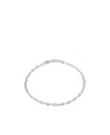 Prada Symbole Chain-link Necklace In White