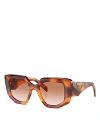 PRADA SYMBOLE GEOMETRIC SUNGLASSES, 50MM