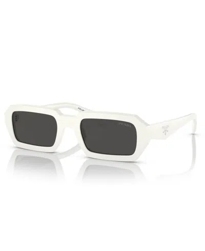 Prada Symbole Geometric Women's Sunglasses, Pr A12s In White