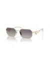 Prada Woman Sunglass Pr A51s In Pale Gold