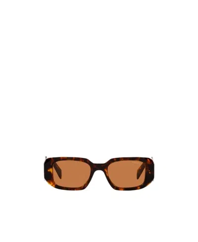 PRADA PRADA EYEWEAR RECTANGULAR FRAME SUNGLASSES