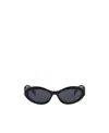 Prada Symbole Acetate Sunglasses In Black