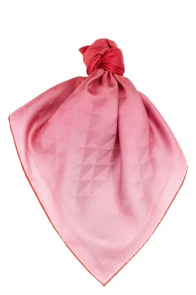 Prada 'symbole' Print Scarf