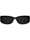 Prada Eyewear Spr14yc053e1ab Rectangular Sunglasses In Black