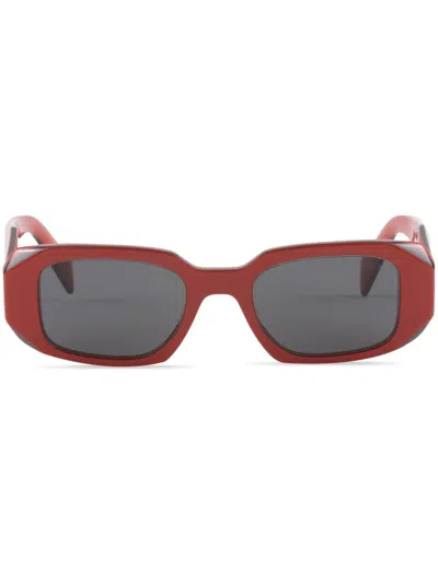 PRADA SYMBOLE RECTANGLE-FRAME SUNGLASSES