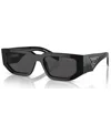 Prada Man Sunglass Pr 09zsf In Black