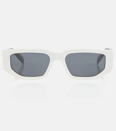 Prada Symbole Rectangular Sunglasses In 1425s054