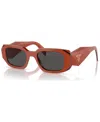 Prada 17ws Sole12n5s0 In Orange,black