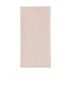 Prada Triangle Jacquard Wool Scarf In Nude