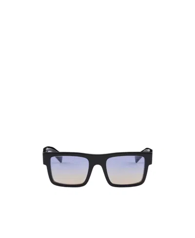 Prada Symbole Square-frame Sunglasses In Black