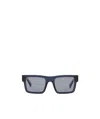 Prada Symbole Square-frame Sunglasses In Gray