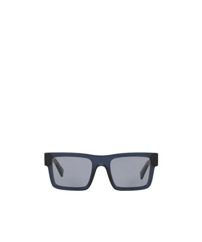 Prada Symbole Square-frame Sunglasses In Gray
