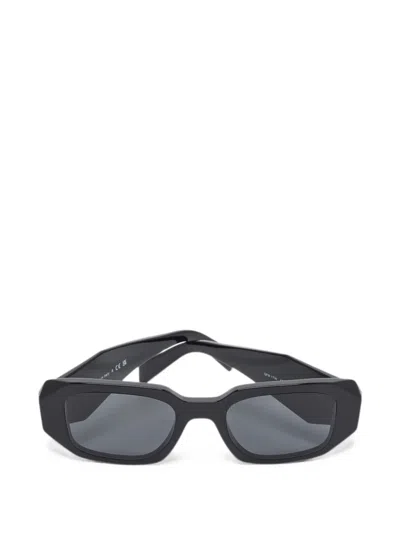 Pre-owned Prada Symbole Square Sunglasses In Black