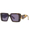 Prada Symbole Square Women's Sunglasses, Pr 23ys