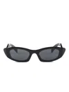 Prada Cat-eye Frame Sunglasses In Black