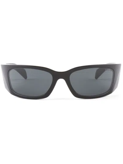 Prada Symbole Sunglasses In Slate Gray Lenses