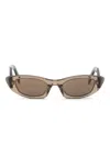 Prada Symbole Sunglasses In Brown