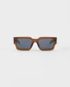 Prada Symbole Sunglasses In Brown