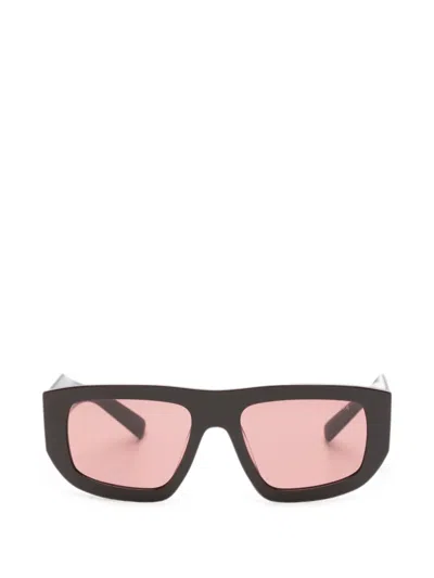 Prada Symbole Sunglasses In Brown