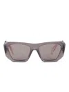 Prada Symbole Sunglasses In Brown