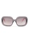 Prada Symbole Sunglasses In Gray