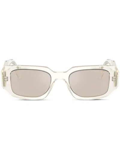 Prada Symbole Sunglasses In Neutrals