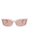 Prada Symbole Sunglasses In Pink