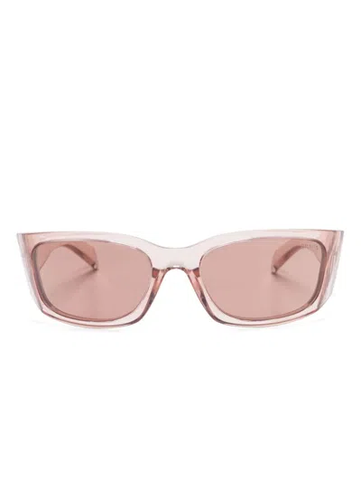 Prada Symbole Sunglasses In Mahoghany Lenses
