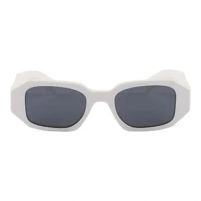 Pre-owned Prada Symbole Sunglasses White