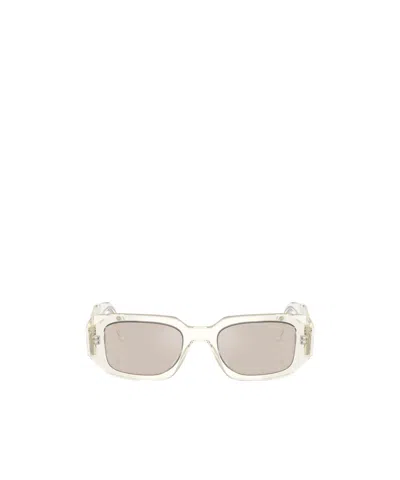 Prada Sympole Sunglasses In Nude