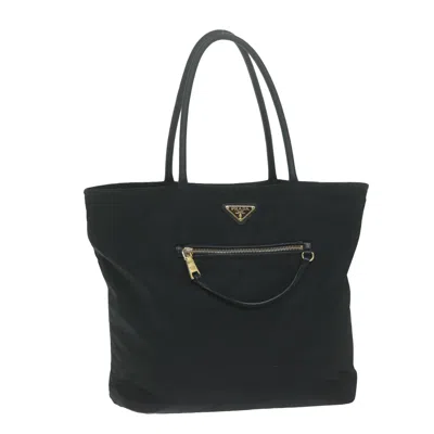 Prada Synthetic Tote Bag () In Black