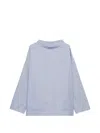 Prada ストライプポケット Tシャツ In Blue