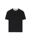 Prada Short Sleeves Crewneck T-shirt In Black