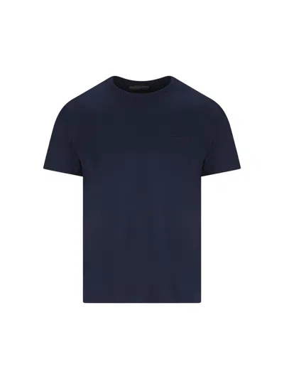 Prada T-shirt And Polo Shirt In Blue