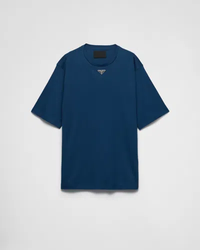 PRADA T-SHIRT AUS BAUMWOLLE