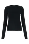 Prada Women's Tech Fabric T-shirt In Black