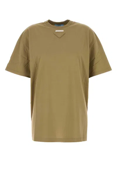 Prada T-shirt In Green