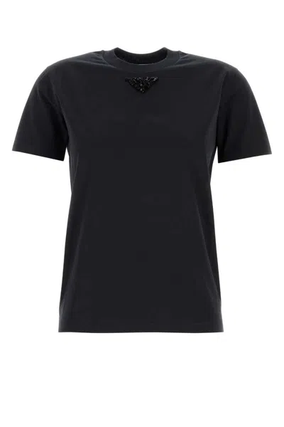 Prada T-shirt In Grey