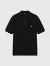 Prada T-shirt Men  In Black