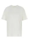 Prada T-shirt Oversize In Cotone Bianco Donna In White