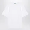 Prada White Cotton T-shirt In White
