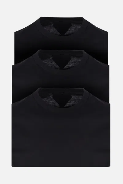 Prada T-shirts And Polos In Black