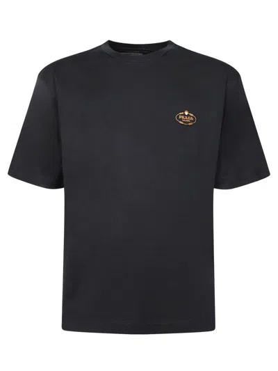 プラダ M Tシャツ Prada Black Denim Shirt | italist