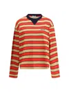 Prada Gestreiftes T-shirt In Multicolour
