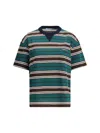 Prada Lisle Cotton Oversized T-shirt In Multicolour
