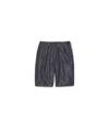 Prada Taffeta Bermudas In Grey