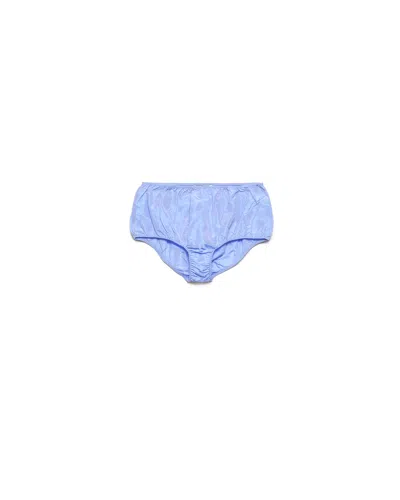 Prada Taffeta Briefs In Blue