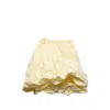 Prada Voluminous Taffeta Skirt Balloon Silhouette In Yellow